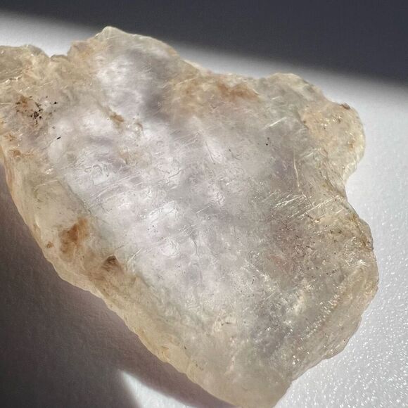 Small Natural Raw Selenite Piece - Picture 3 of 12